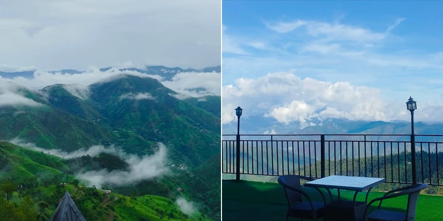 Best resort in Chail with mountain view